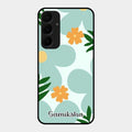 Daisy Dreams Customized Glass Case Cover For Samsung Galaxy A55 5G