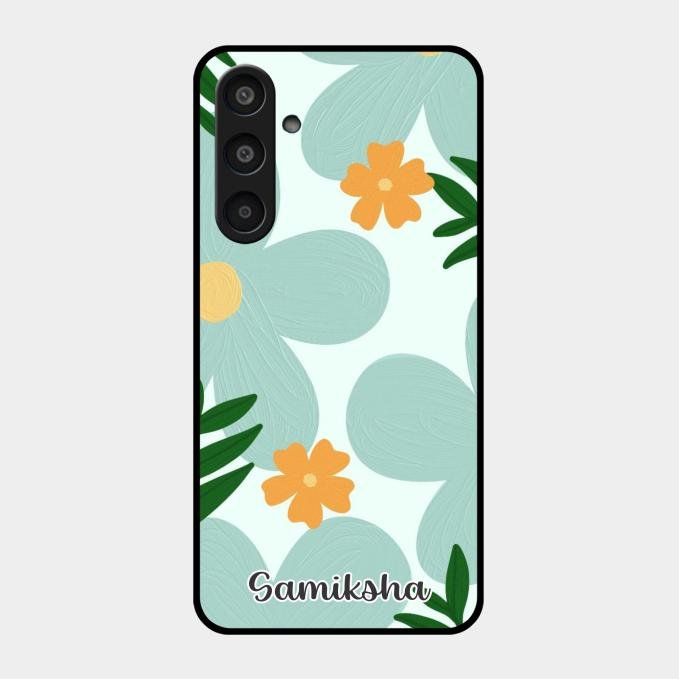 Daisy Dreams Customized Glass Case Cover For Samsung Galaxy M35 5G