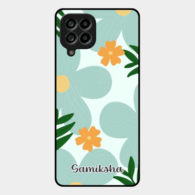 Daisy Dreams Customized Glass Case Cover For Samsung Galaxy M53 5G