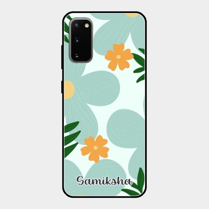 Daisy Dreams Customized Glass Case Cover For Samsung Galaxy S20