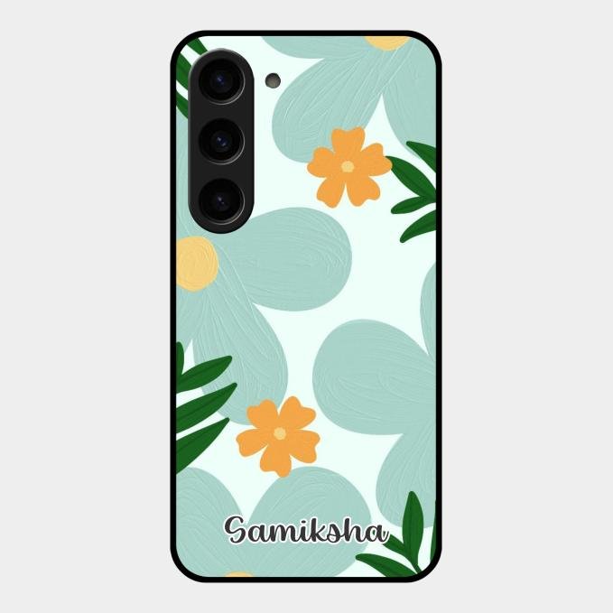 Daisy Dreams Customized Glass Case Cover For Samsung Galaxy S23 5G