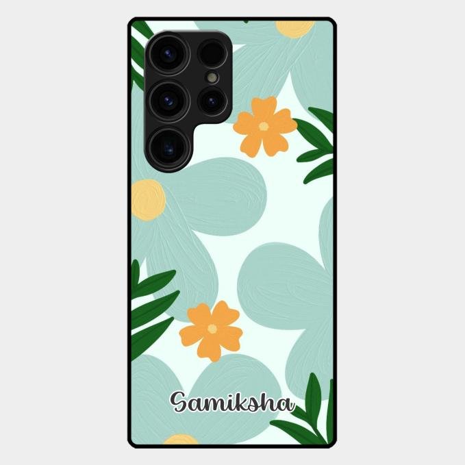 Daisy Dreams Customized Glass Case Cover For Samsung Galaxy S23 Ultra 5G