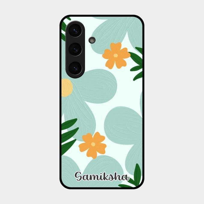 Daisy Dreams Customized Glass Case Cover For Samsung Galaxy S24 5G