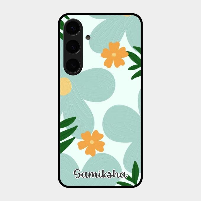 Daisy Dreams Customized Glass Case Cover For Samsung Galaxy S24 Plus 5G