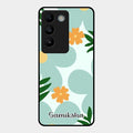Daisy Dreams Customized Glass Case Cover For Vivo T3 5G