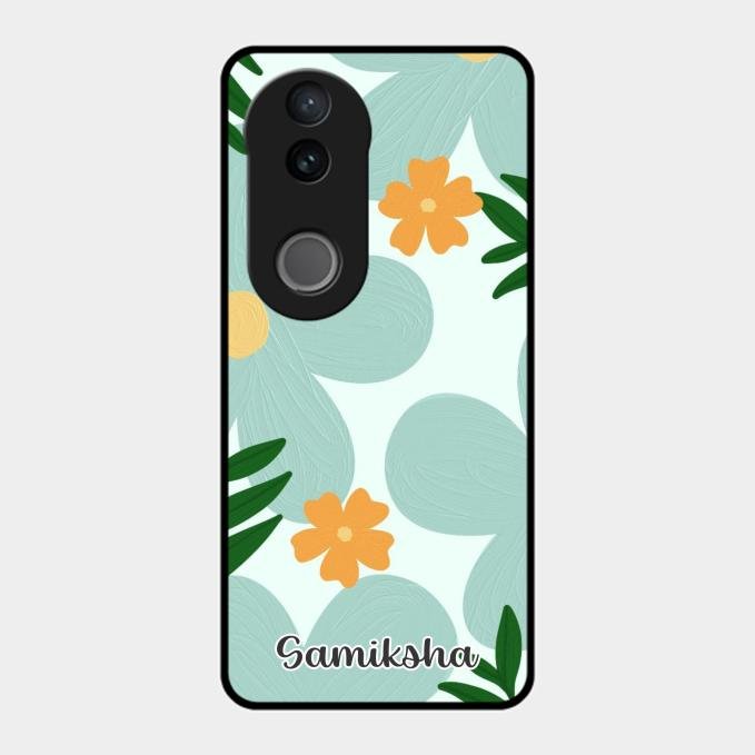 Daisy Dreams Customized Glass Case Cover For Vivo T4R 5G