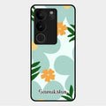 Daisy Dreams Customized Glass Case Cover For Vivo V29 5G