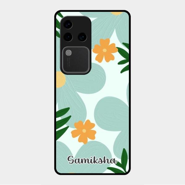 Daisy Dreams Customized Glass Case Cover For Vivo V30 Pro 5G