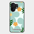 Daisy Dreams Customized Glass Case Cover For Vivo V60 5G