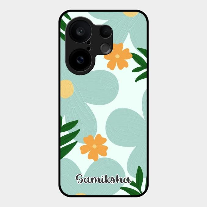 Daisy Dreams Customized Glass Case Cover For Vivo X200 Fe 5G