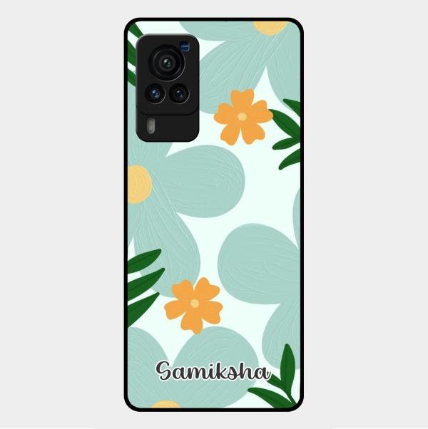 Daisy Dreams Customized Glass Case Cover For Vivo X60 Pro 5G