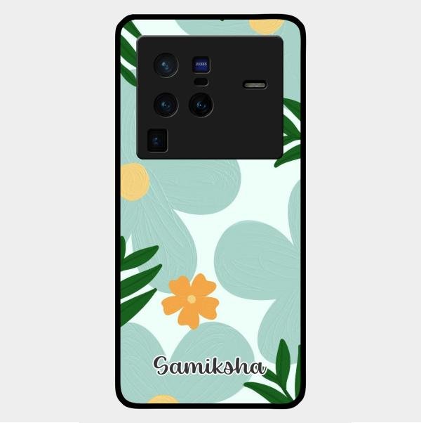 Daisy Dreams Customized Glass Case Cover For Vivo X80 Pro 5G
