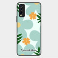 Daisy Dreams Customized Glass Case Cover For Vivo Y12G