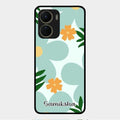 Daisy Dreams Customized Glass Case Cover For Vivo Y16