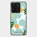 Daisy Dreams Customized Glass Case Cover For Vivo Y36