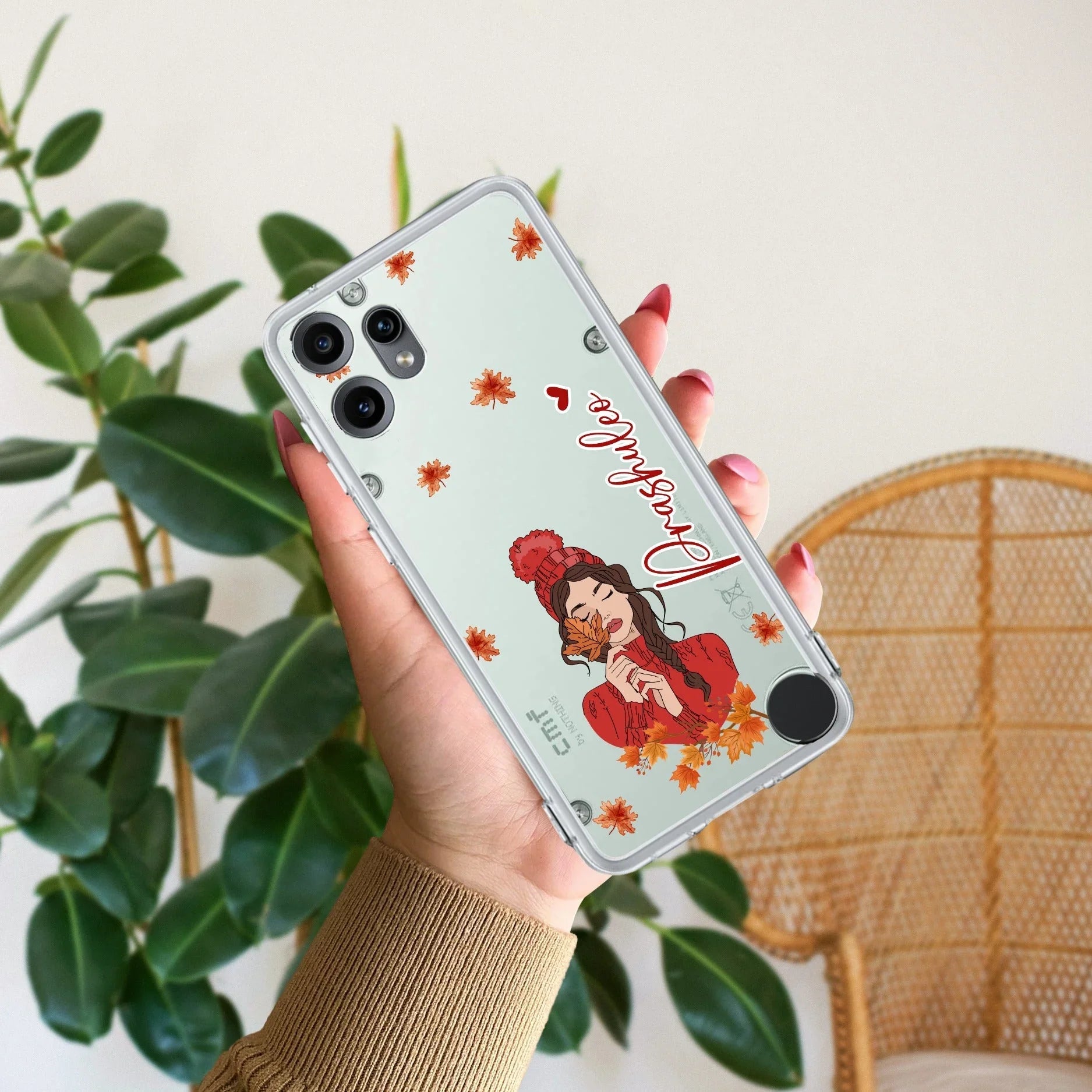 Daisy Flower Customize Transparent Silicon Case For Nothing - ShopOnCliQ