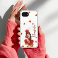 Daisy Flower Customize Transparent Silicon Case For iPhone 16e