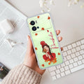 Daisy Flower Customize Transparent Silicon Case For iQOO Neo 7 Pro 5G