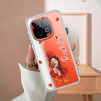 Daisy Flower Customize Transparent Silicon Case For iQOO Neo 10 5G