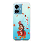 Daisy Flower Customize Transparent Silicon Case For iQOO Z6 Lite 5G