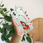 Daisy Flower Customize Transparent Silicon Case For iQOO Z9s 5G