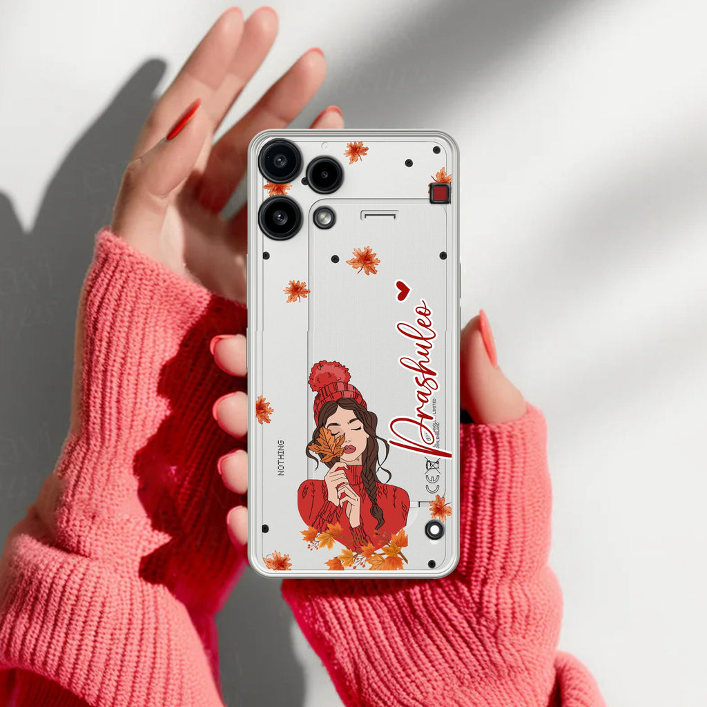 Daisy Flower Customize Anti Yellow Case For Nothing Phone 3a Lite 5G