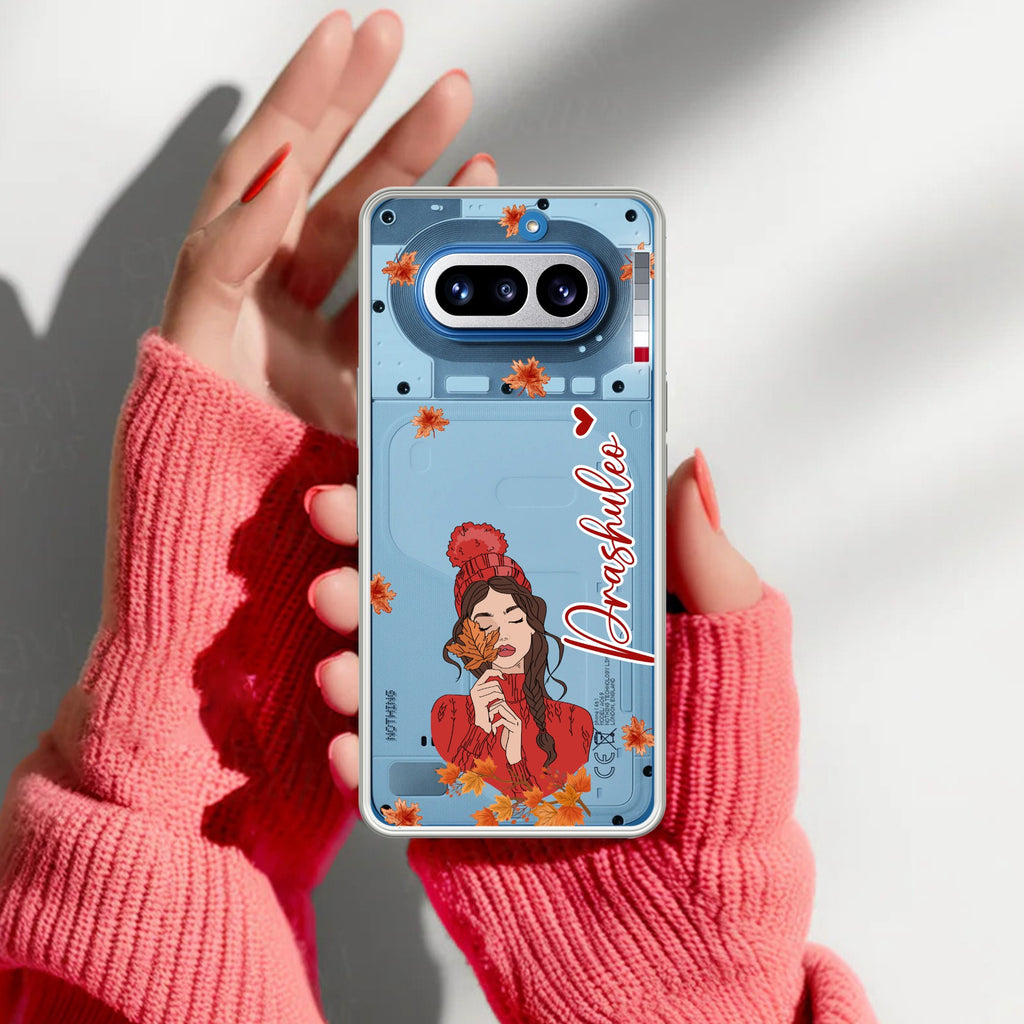 Daisy Flower Customize Anti Yellow Case For Nothing Phone 4A 5G