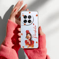Daisy Flower Customize Transparent Silicon Case For OnePlus 12 5G