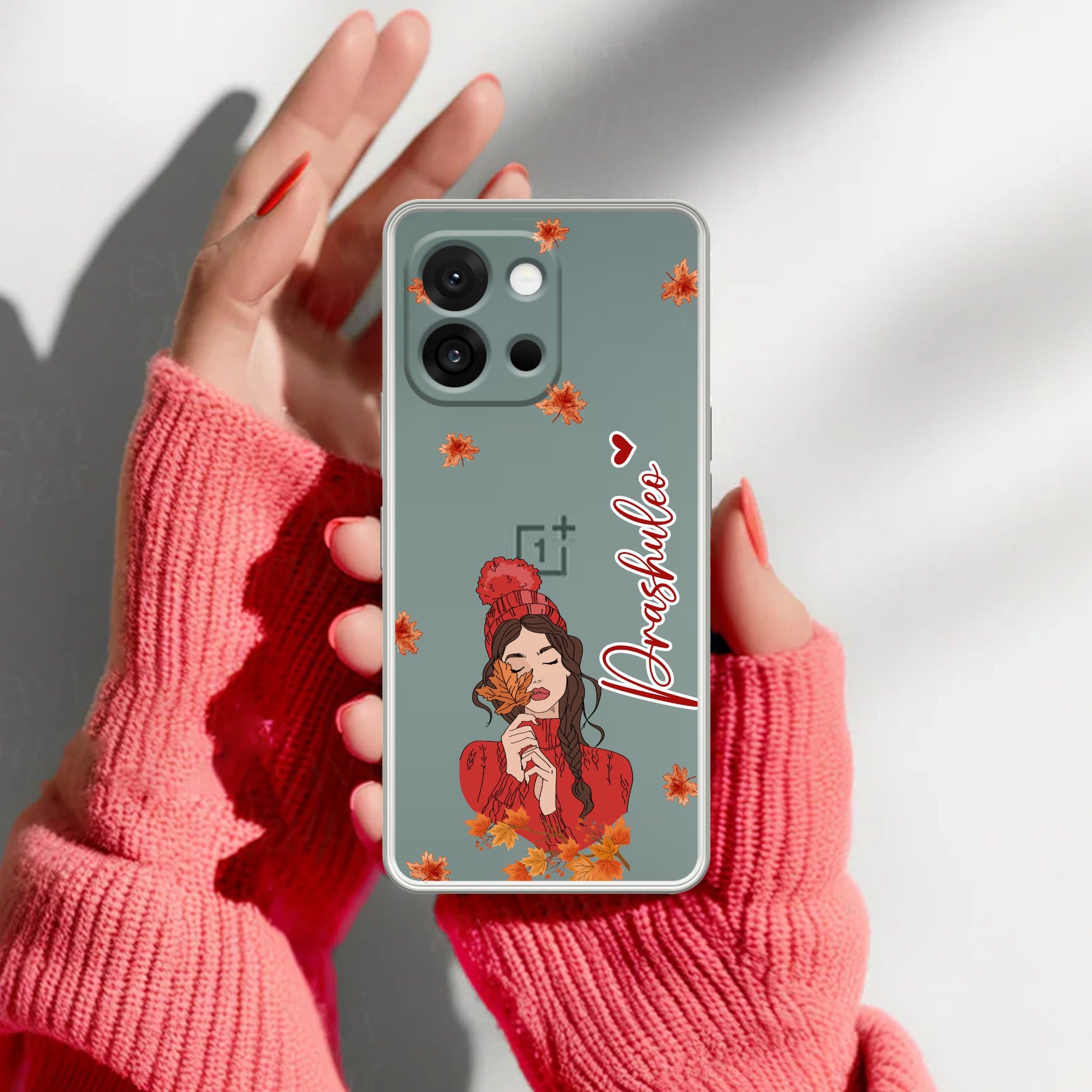 Daisy Flower Customize Transparent Silicon Case For OnePlus 13s 5G