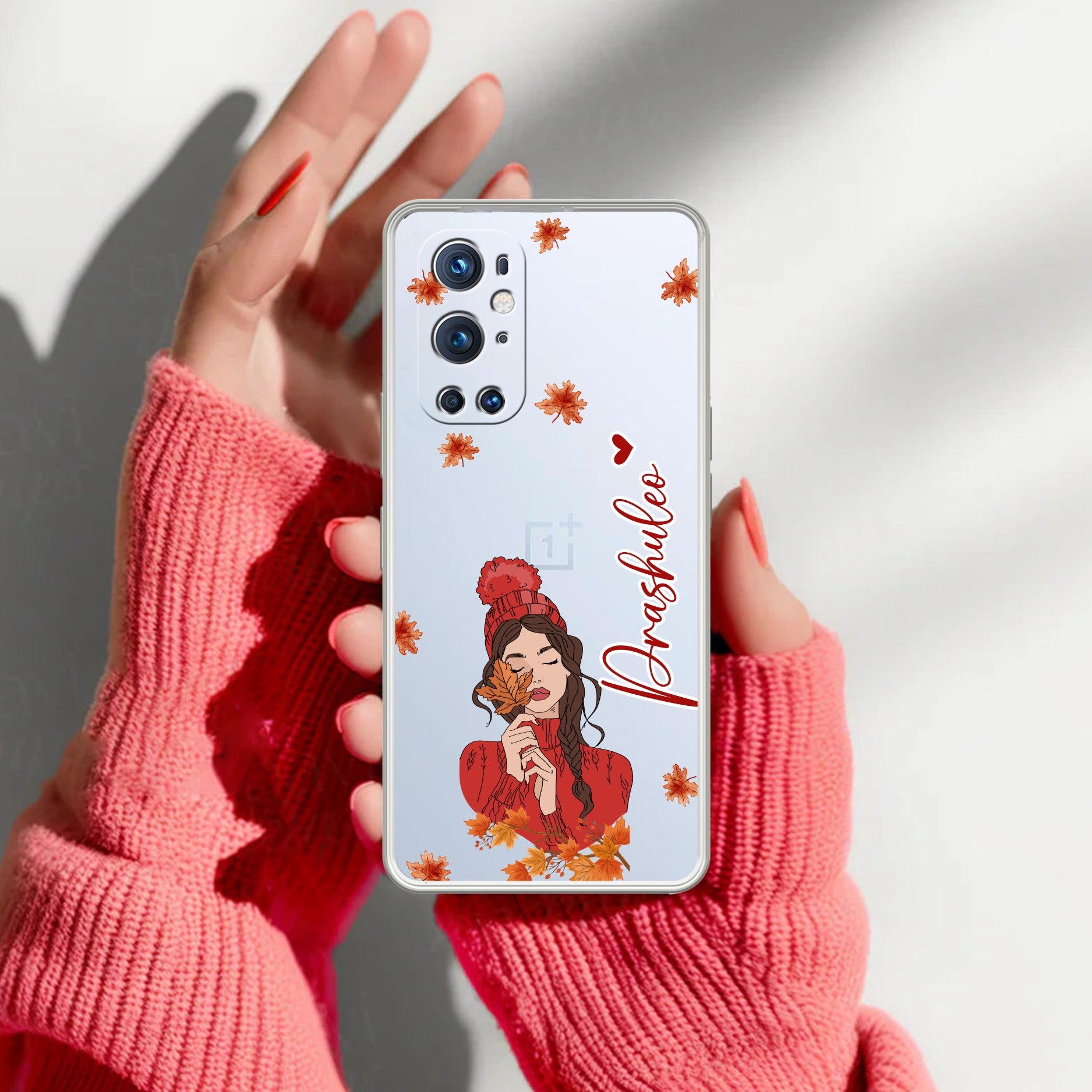 Daisy Flower Customize Transparent Silicon Case For OnePlus