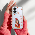 Daisy Flower Customize Transparent Silicon Case For OnePlus Nord 2T 5G