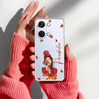 Daisy Flower Customize Transparent Silicon Case For OnePlus Nord 3 5G