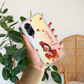 Daisy Flower Customize Transparent Silicon Case For Oppo F23 5G