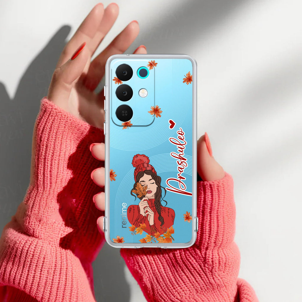 Daisy Flower Anti Yelllow Case For Realme 15X 5G