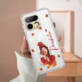 Daisy Flower Customize Transparent Silicon Case For Realme 15 5G