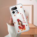 Daisy Flower Customize Transparent Silicon Case For Realme P3 Lite 5G