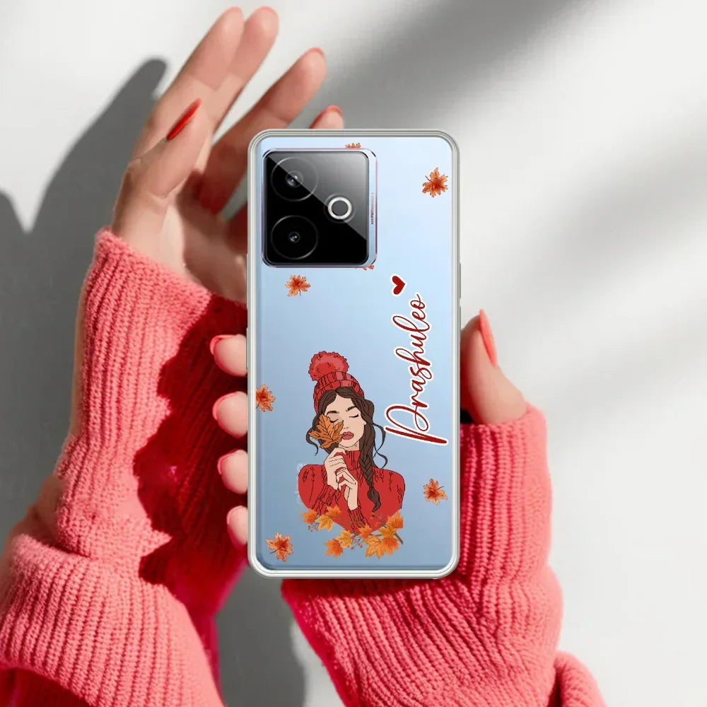 Daisy Flower Customize Anti Yelllow Case For Realme GT 7T 5G