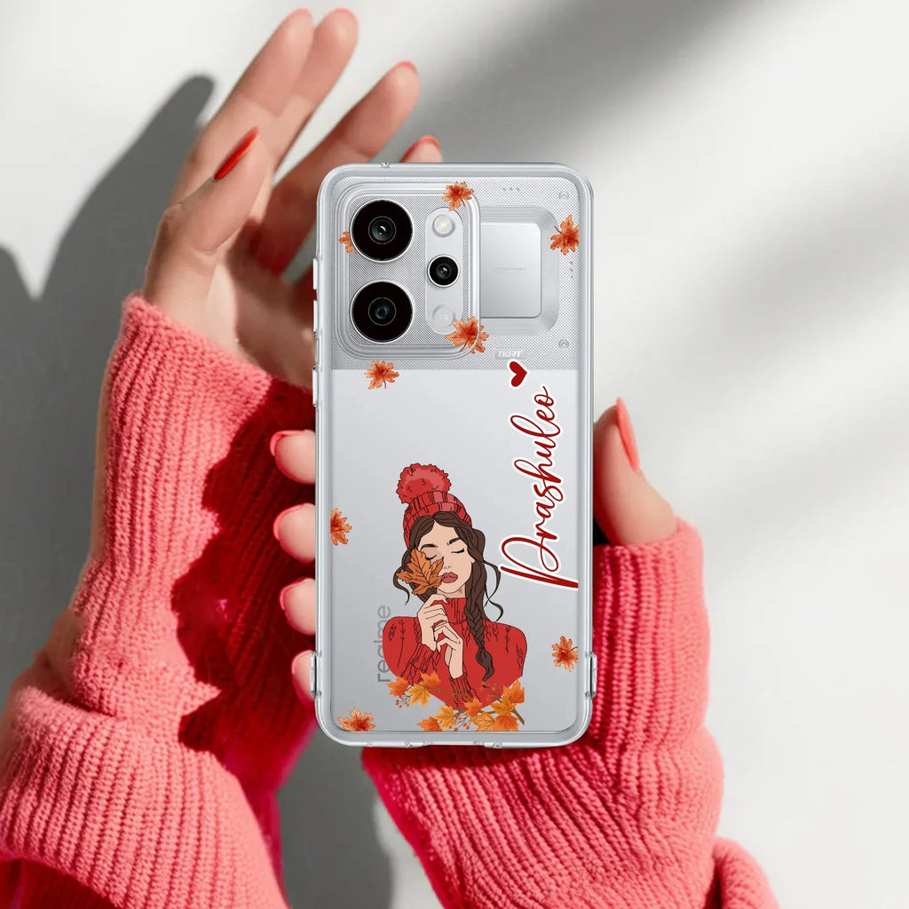 Daisy Flower Customize Transparent Silicon Case For Realme 15 Pro 5G
