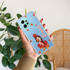 Daisy Flower Customize Transparent Silicon Case For Redmi Note 12 4G