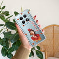 Daisy Flower Customize Transparent Silicon Case For Redmi Note 15 5G