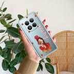Daisy Flower Customize Transparent Silicon Case For Redmi Note 15 Pro 5G