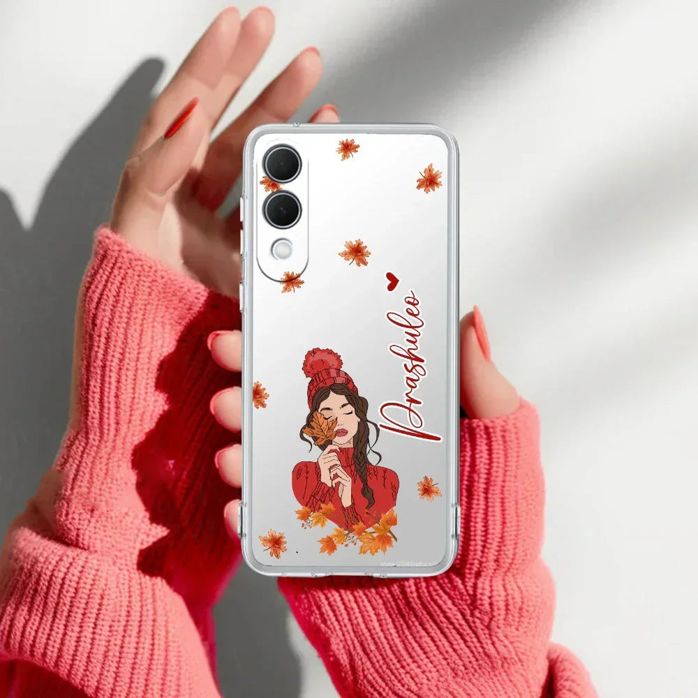Daisy Flower Customize Transparent Silicon Case For Samsung Galaxy S24 Ultra 5G
