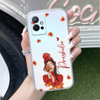 Daisy Flower Customize Anti Yellow Case For Vivo T1 5G