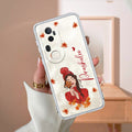 Daisy Flower Customize Transparent Silicon Case For Vivo T4 Ultra 5G