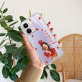 Daisy Flower Customize Transparent Silicon Case For Vivo T5X 5G