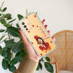 Daisy Flower Customize Transparent Silicon Case For Vivo V23 5G