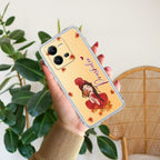 Daisy Flower Customize Transparent Silicon Case For Vivo V25 Pro 5G