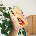 Daisy Flower Customize Transparent Silicon Case For Vivo V25 Pro 5G