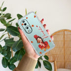 Daisy Flower Customize Transparent Silicon Case For Vivo V30 Pro 5G