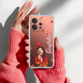 Daisy Flower Customize Transparent Silicon Case For Vivo T4 5G